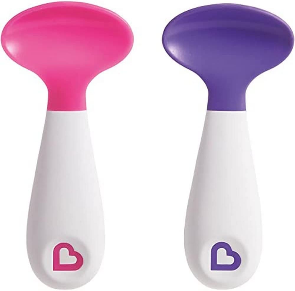 Munchkin Infant Scooper Spoons, Blue/Green Munchkin