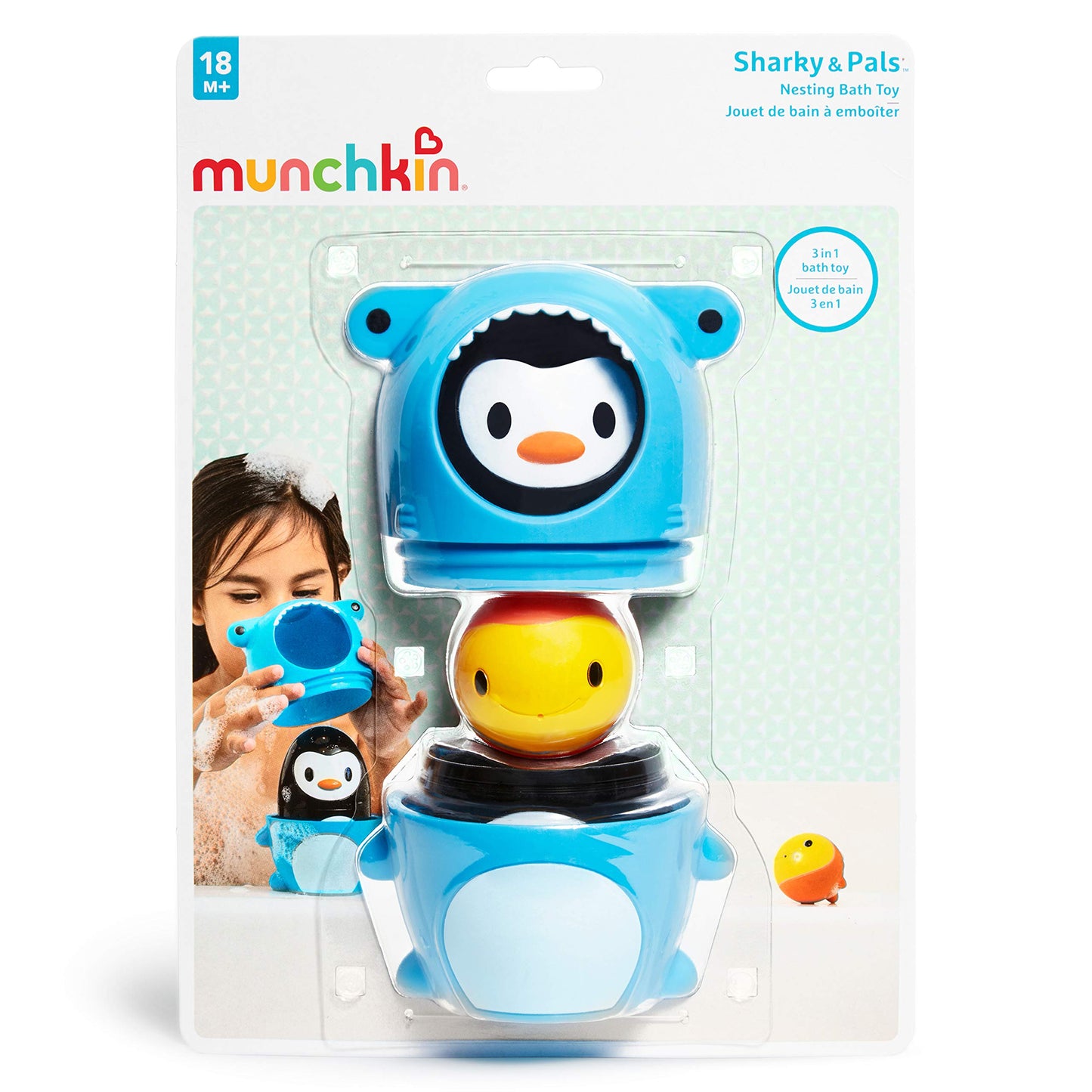 Sharky & Pals Bath Toy Munchkin