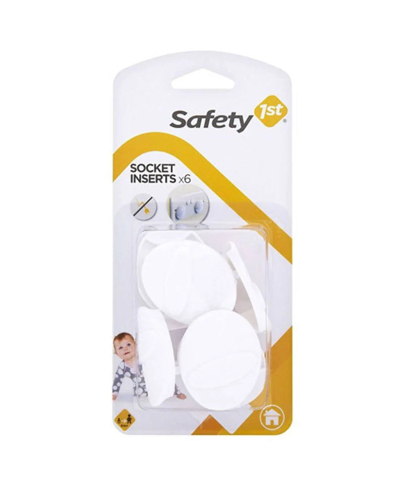 Safety 1st Baby Socket Inserts Electrical Uk Main Plug Cover Security Guard 6pk Safety 1st
