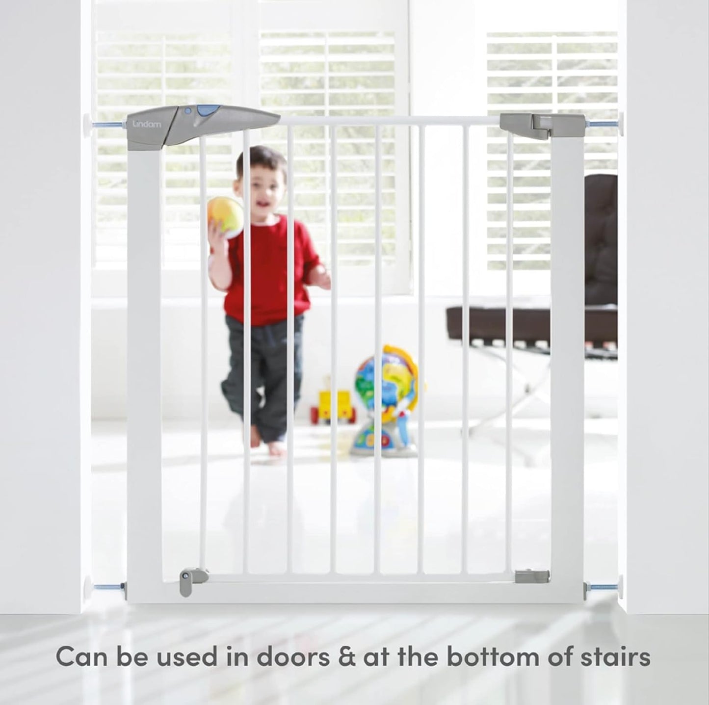 Munchkin Lindam Stair Gate | Sure Shut Axis Toddler & Baby Gate Lindam