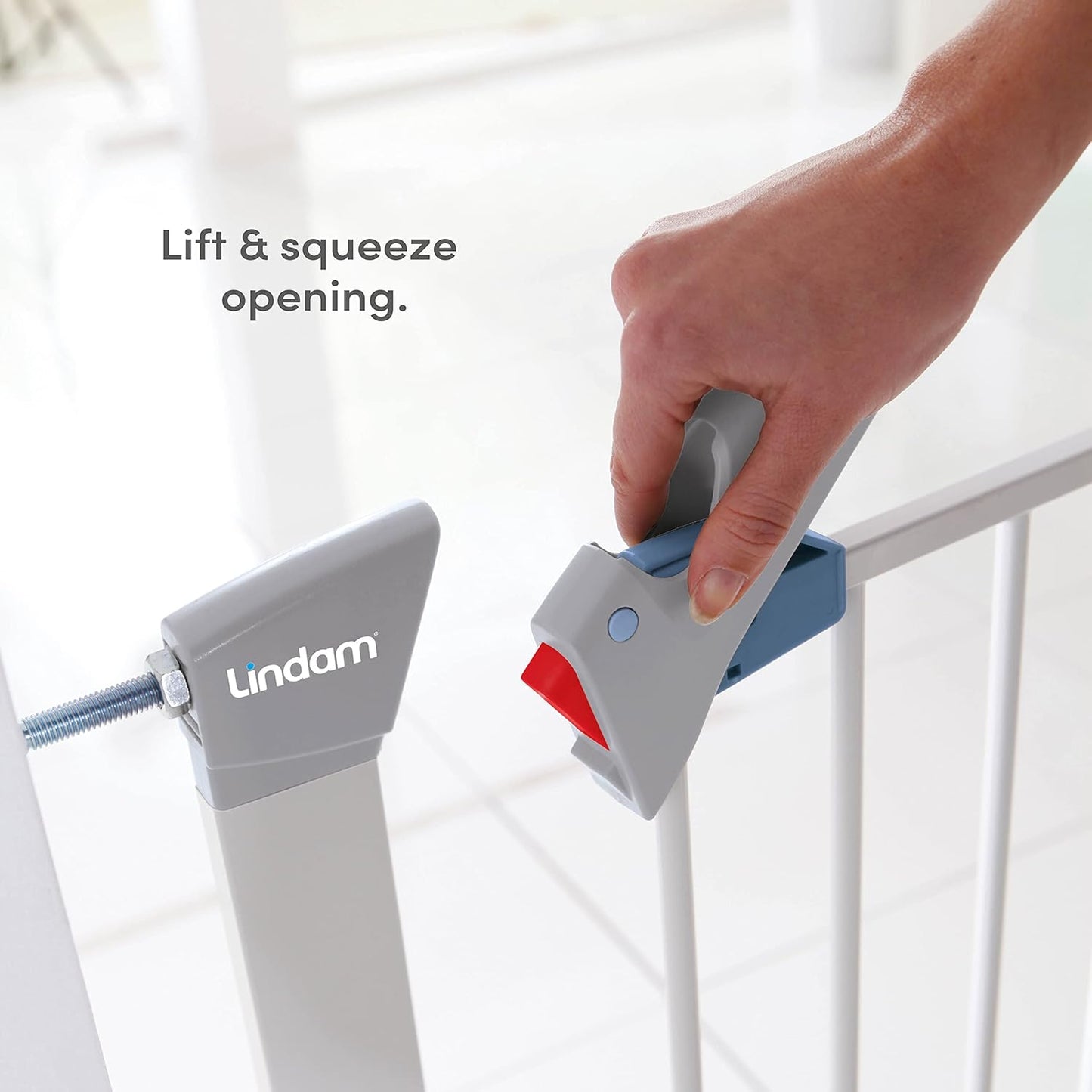 Munchkin Lindam Stair Gate | Sure Shut Axis Toddler & Baby Gate Lindam