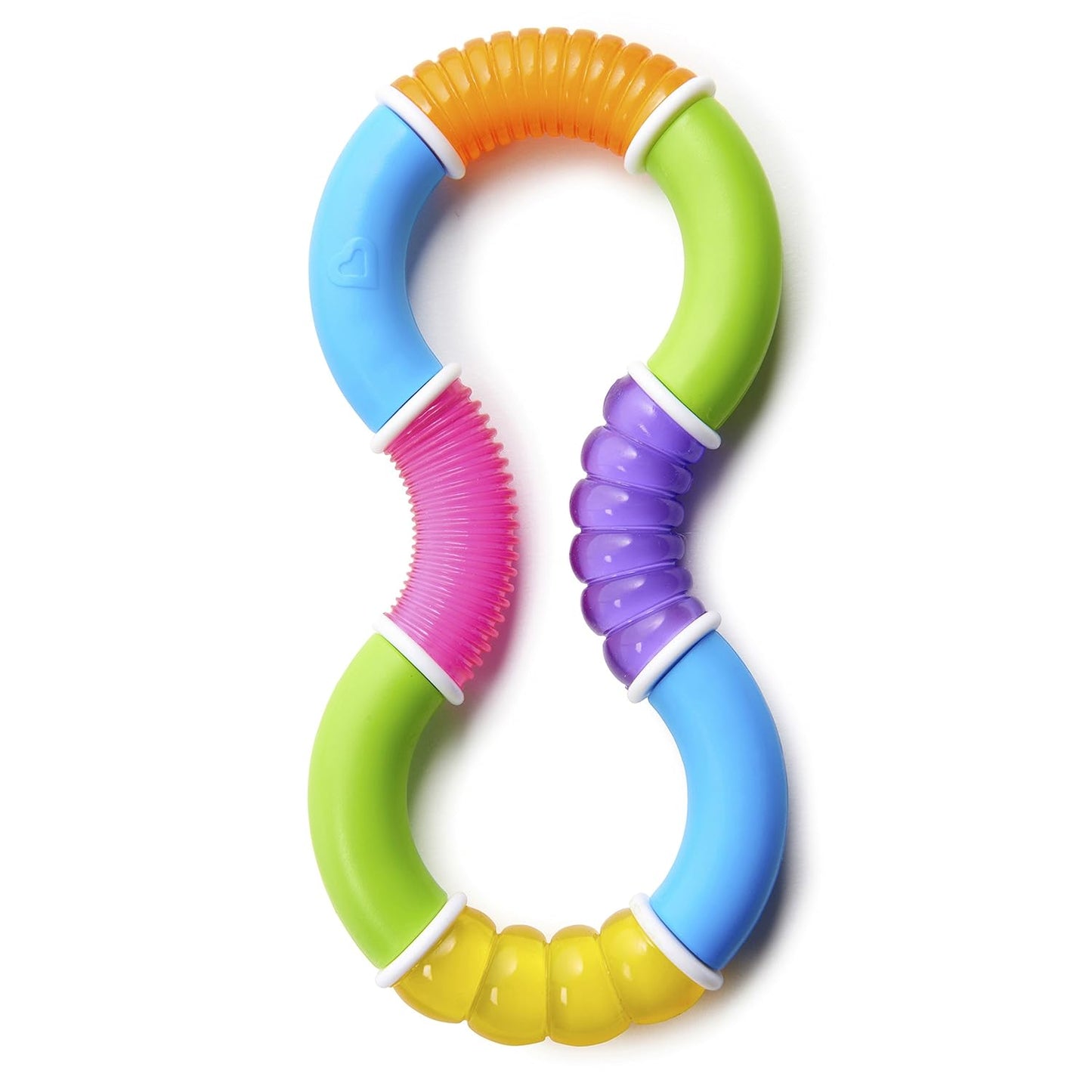 Munchkin® Twisty Figure 8 Baby Teether Toy, BPA Free, 6+ Months Welcome Baby