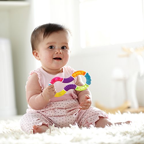 Munchkin® Twisty Figure 8 Baby Teether Toy, BPA Free, 6+ Months Welcome Baby