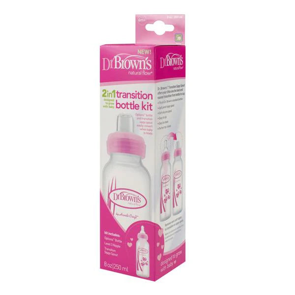 Dr. Brown's 2-in-1 Baby Transition Kit Dr Browns