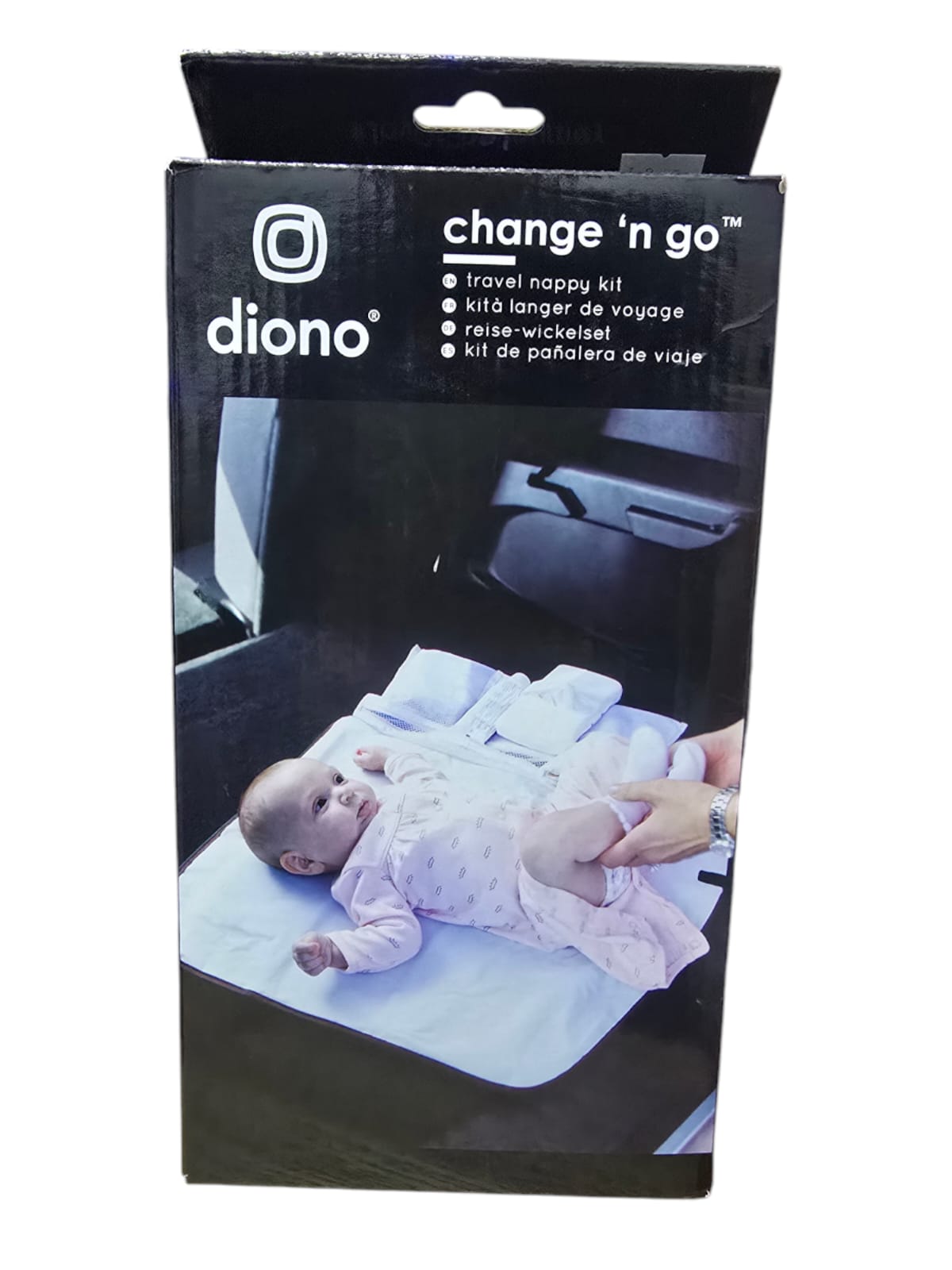 Diono Change 'n Go Cushioned Changing Pad with Storage Pockets, Diono
