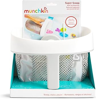 Super Scoop™ Bath Toy Organiser Grey Munchkin