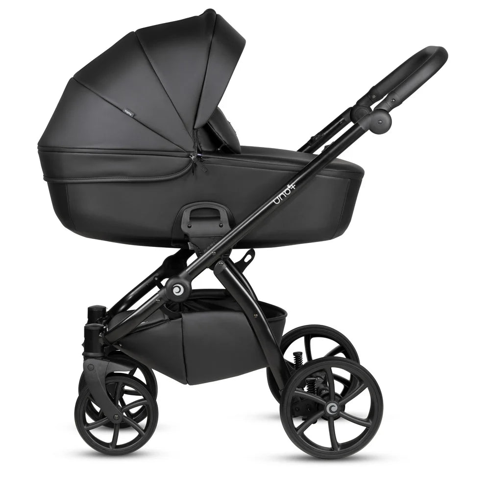 Tutis UNO5+ Leather Jet Black 699 Travel System 2in1 / 3in1 / 4in Tutis UNO+