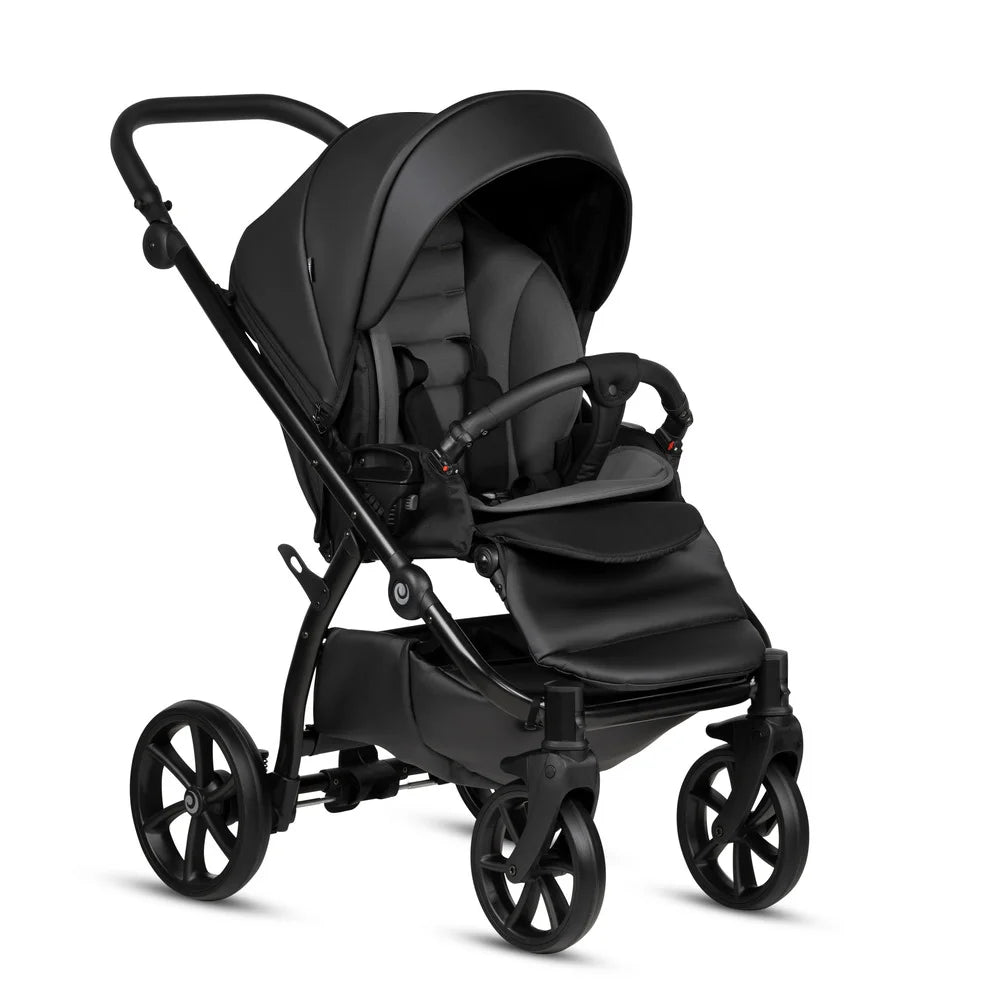 Tutis UNO5+ Leather Jet Black 699 Travel System 2in1 / 3in1 / 4in Tutis UNO+