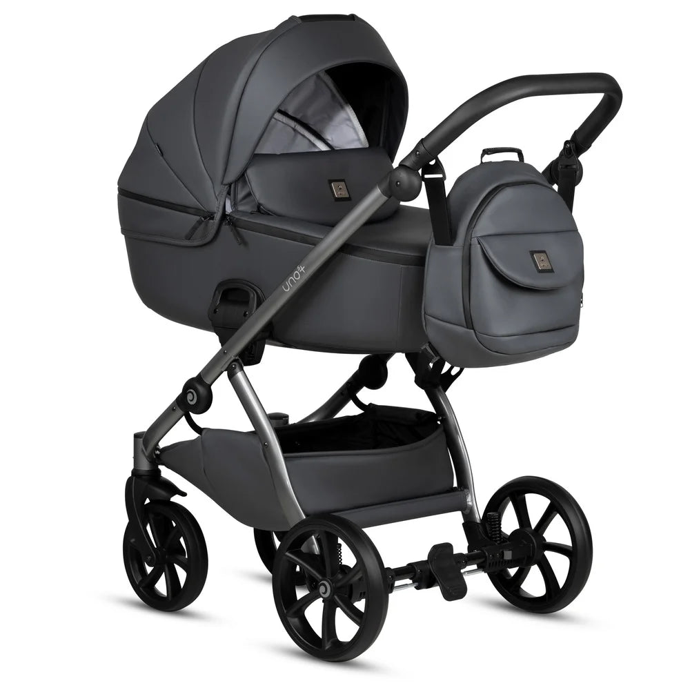 Tutis UNO5+ Leather Licorice 166 Travel System 2in1 / 3in1 / 4in Tutis UNO+
