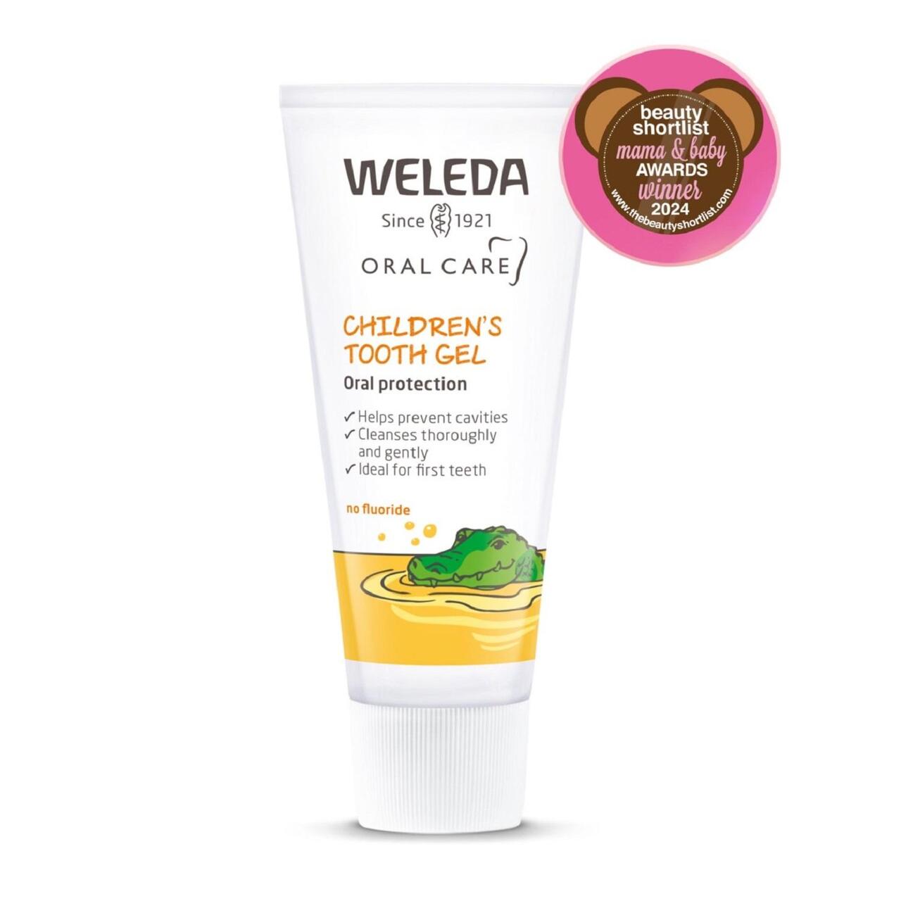 Weleda Natural Tooth Gel For Children Flouride Free Toothpaste Sensitive 50ml Weleda