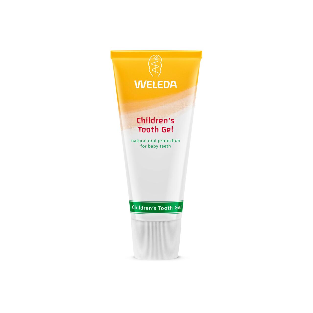 Weleda Natural Tooth Gel For Children Flouride Free Toothpaste Sensitive 50ml Weleda