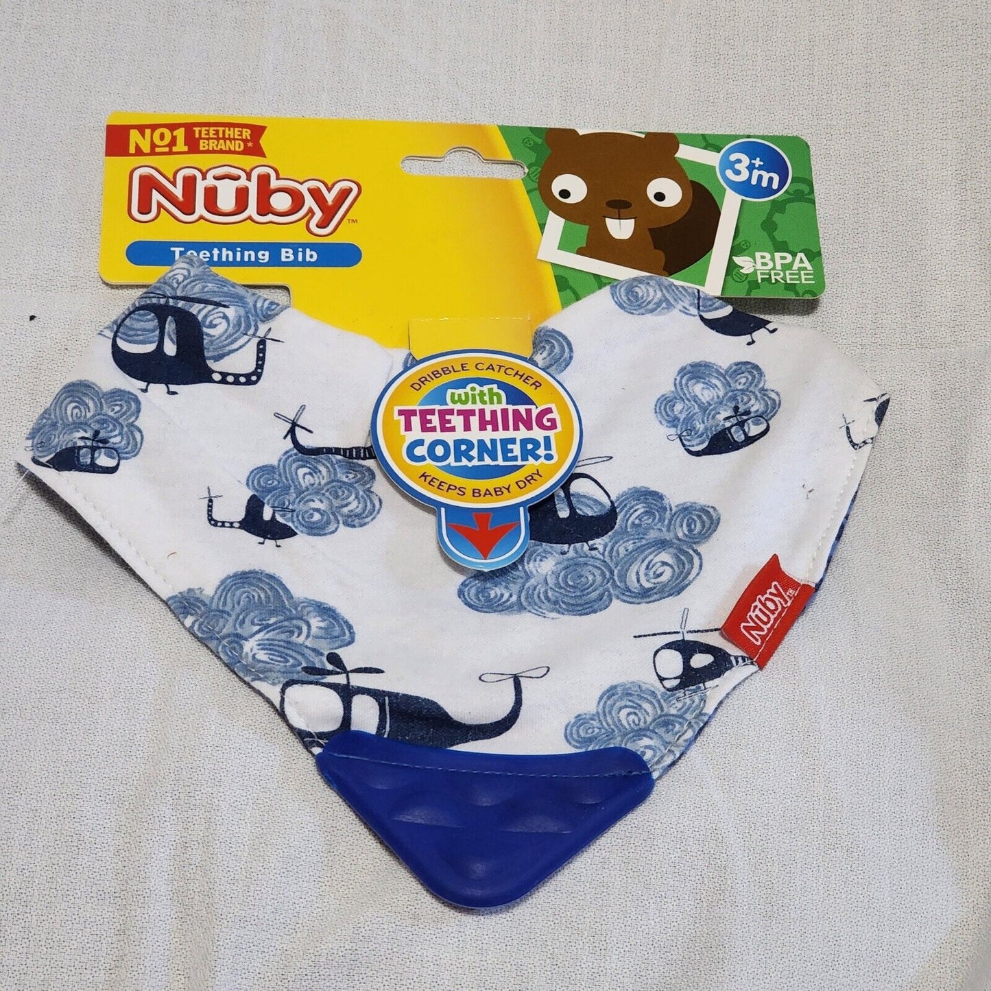 Nuby - Teething Bandana Bibs Nuby