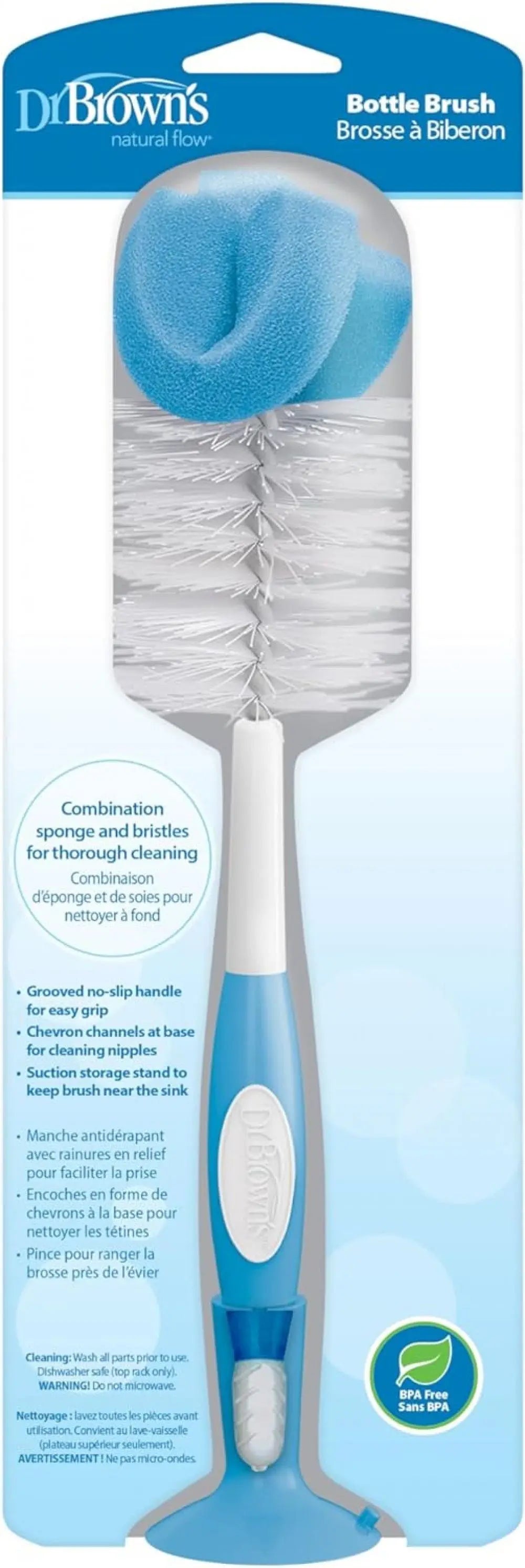 Dr Brown's Natural Flow Bottle and Teat Brush Dr Browns