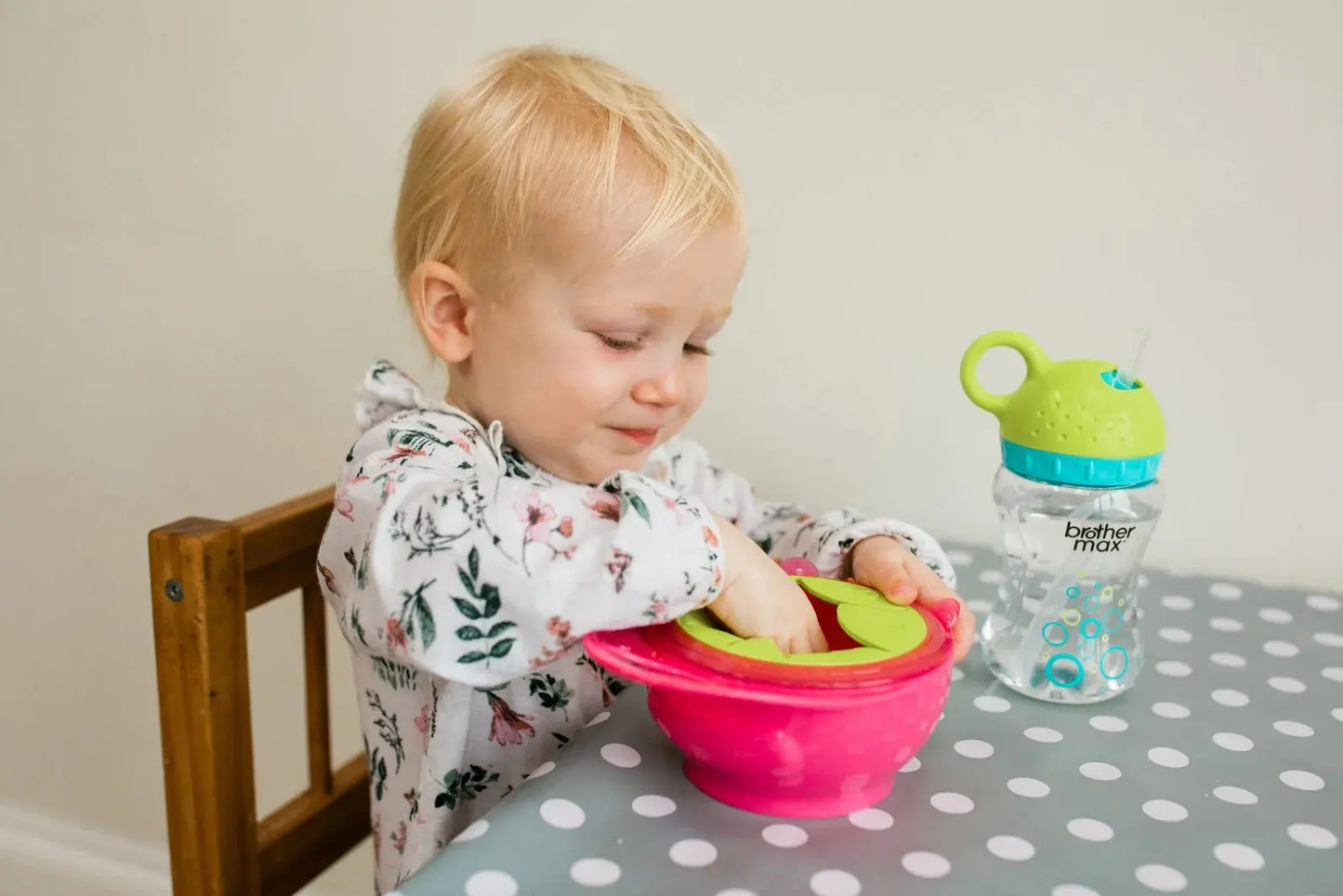 BROTHER MAX SNACK POT IN PINK Brother Max