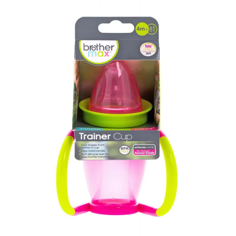 Brother Max 4-in-1 Trainer Cup (Pink/Green) Brother Max