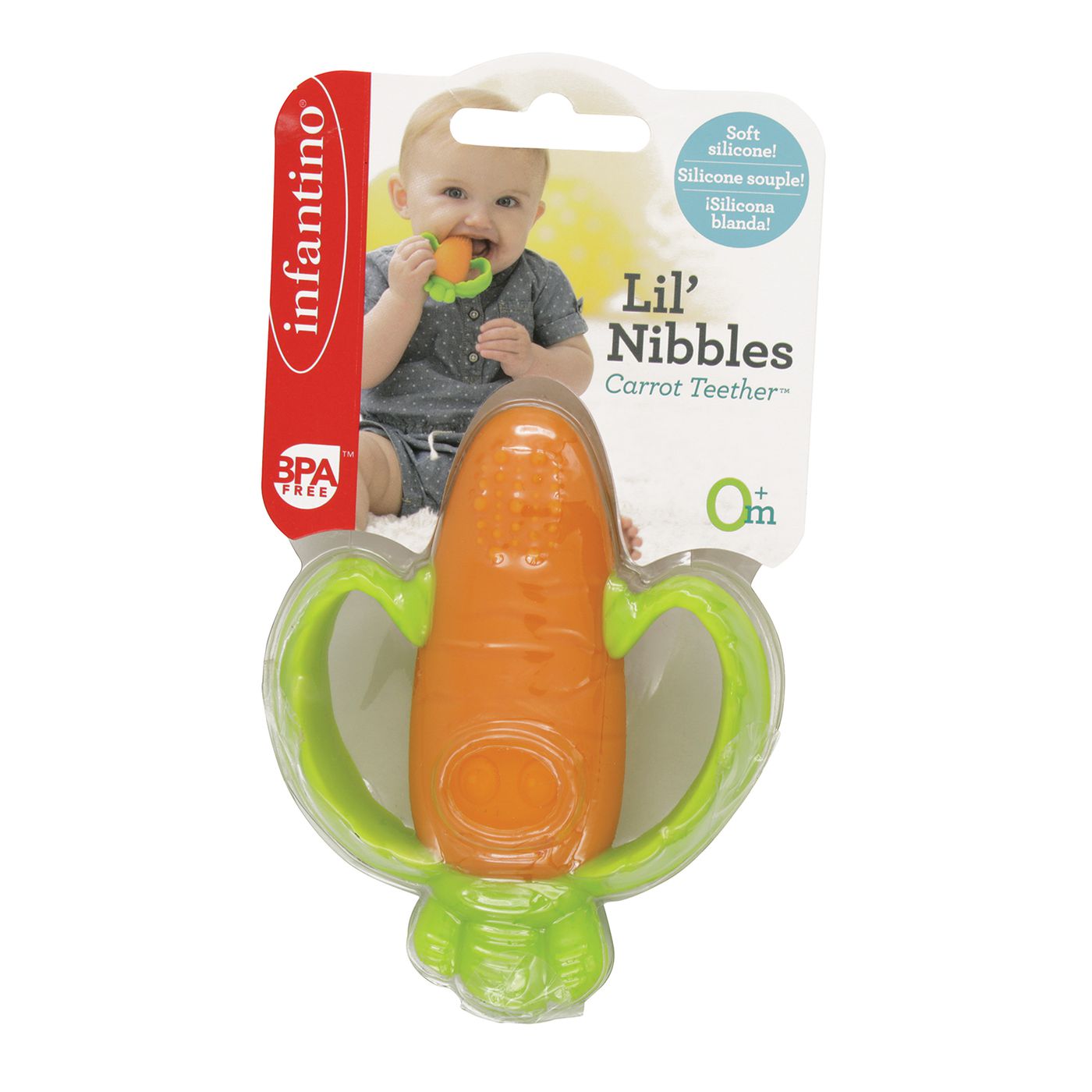 Infantino Lil Nibblers Carrot Teether Infantino