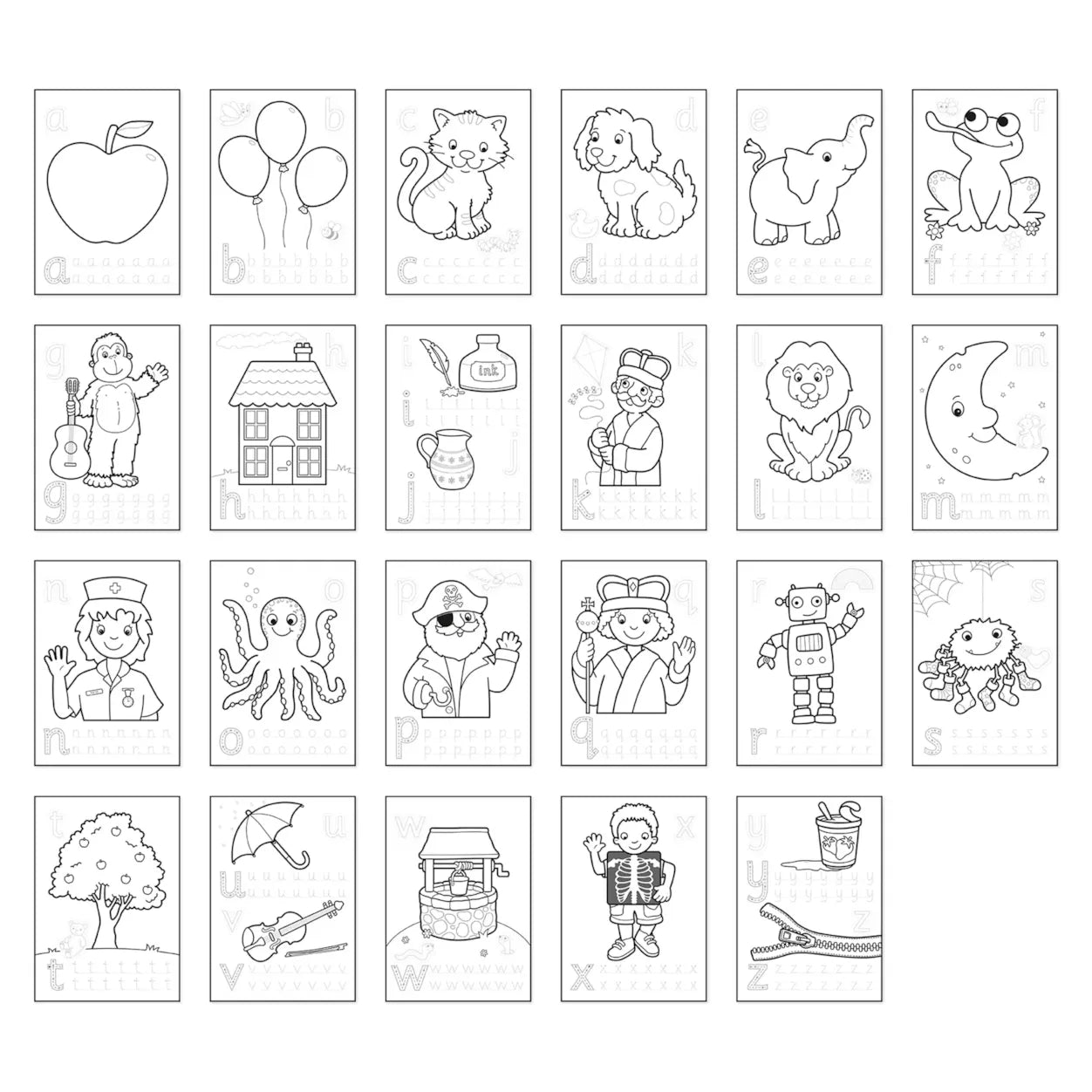 Orchard Toys ABC Colouring Book Orchard Toys