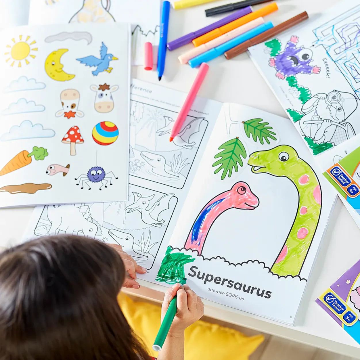 Orchard Toys Dinosaurs Colouring Book Orchard Toys