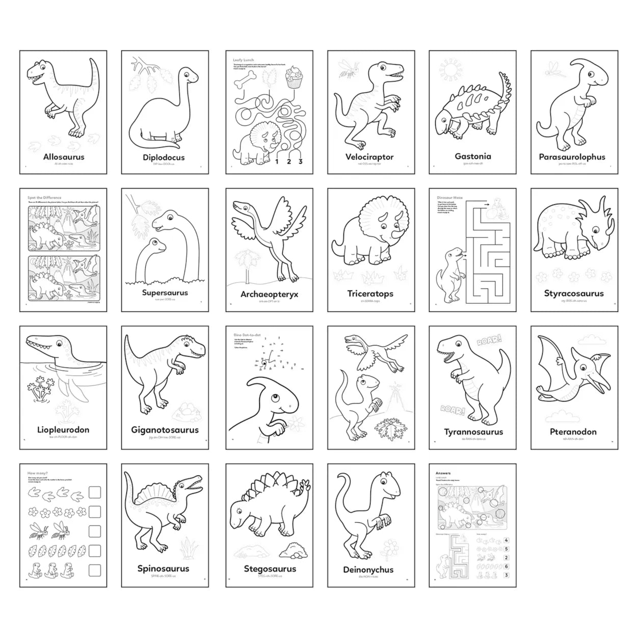 Orchard Toys Dinosaurs Colouring Book Orchard Toys