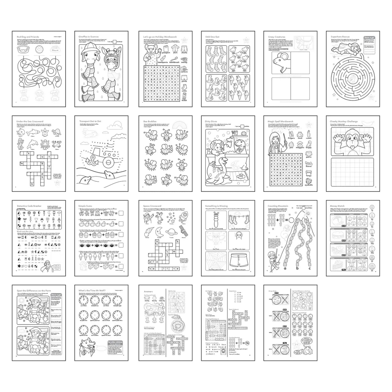 More Things To Do Colouring Book Orchard Toys