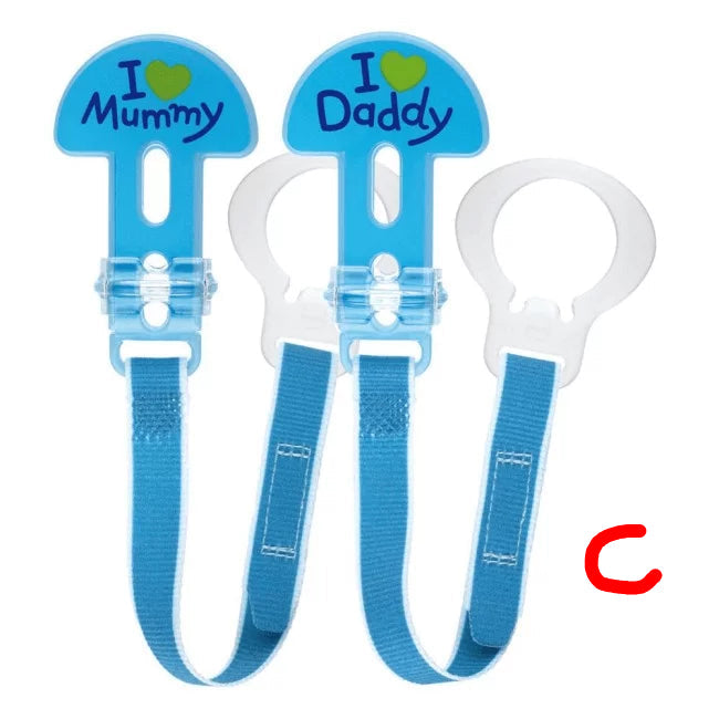 MAM Soother Clips, Pack of 2 assorted colours Mam