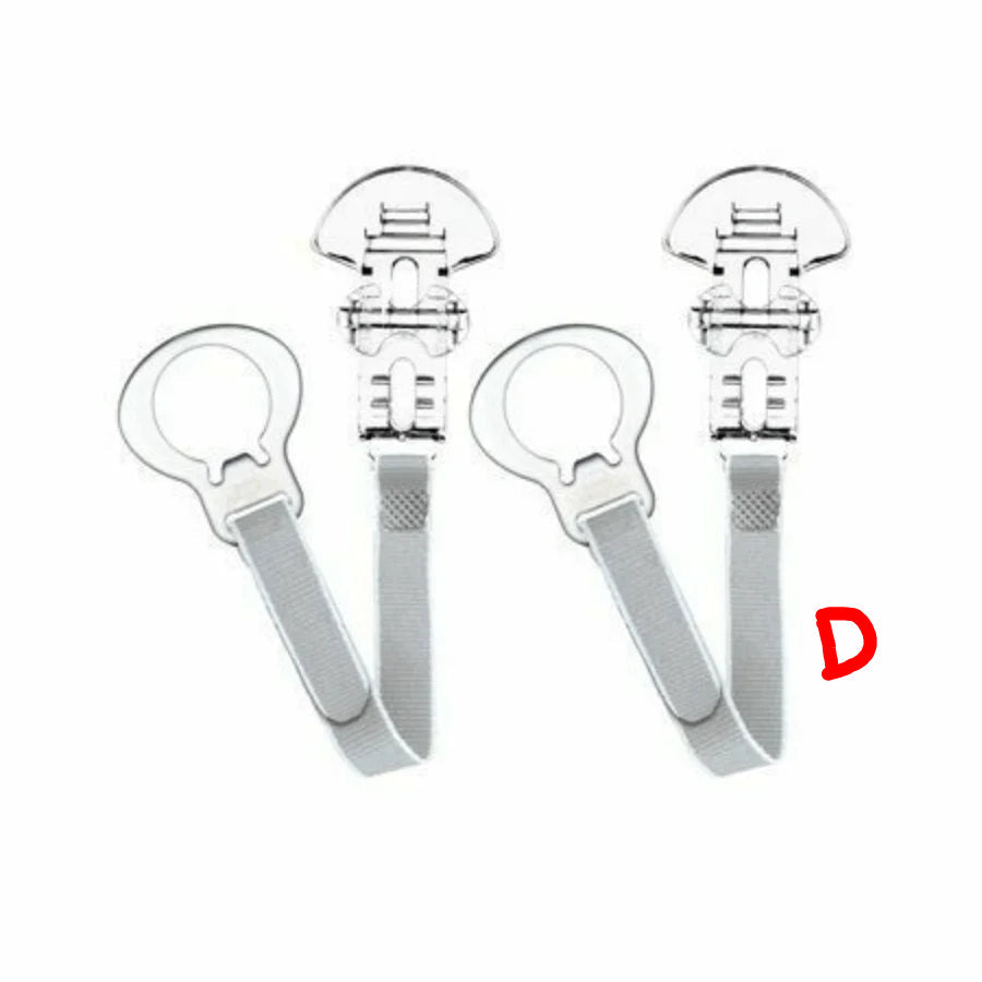 MAM Soother Clips, Pack of 2 assorted colours Mam