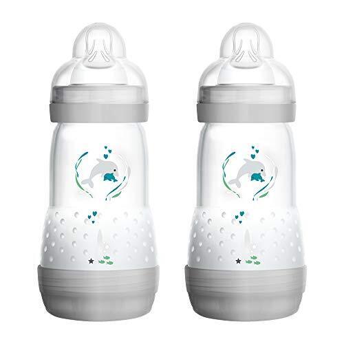 Easy Start Self Sterilising Anti-Colic Baby Bottle Pack of 2 (2 x 260 ml) Mam