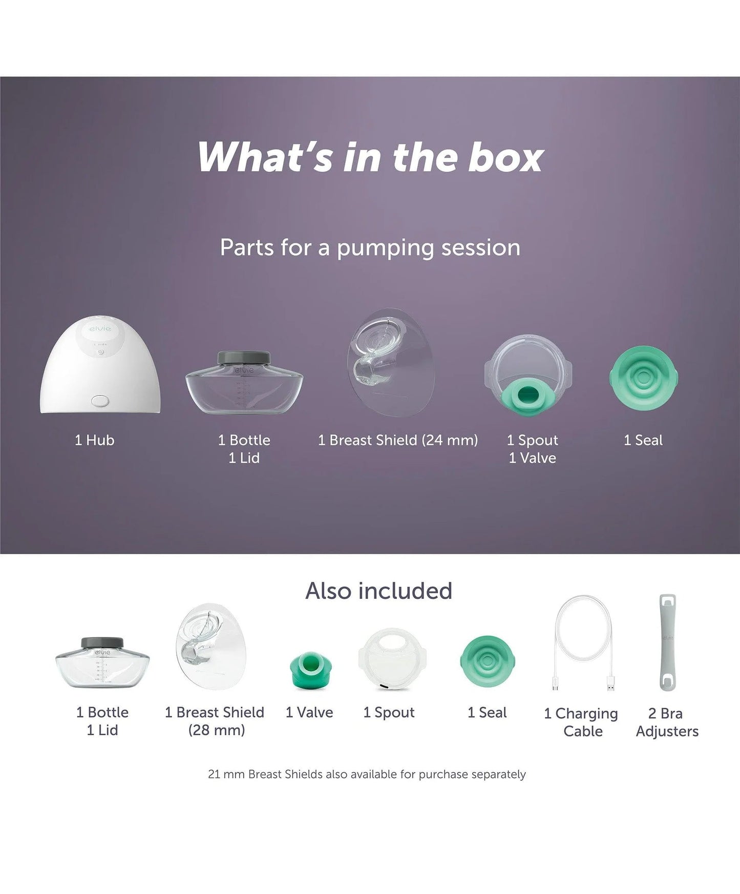 Elvie Single Electric Breast Pump Elvie