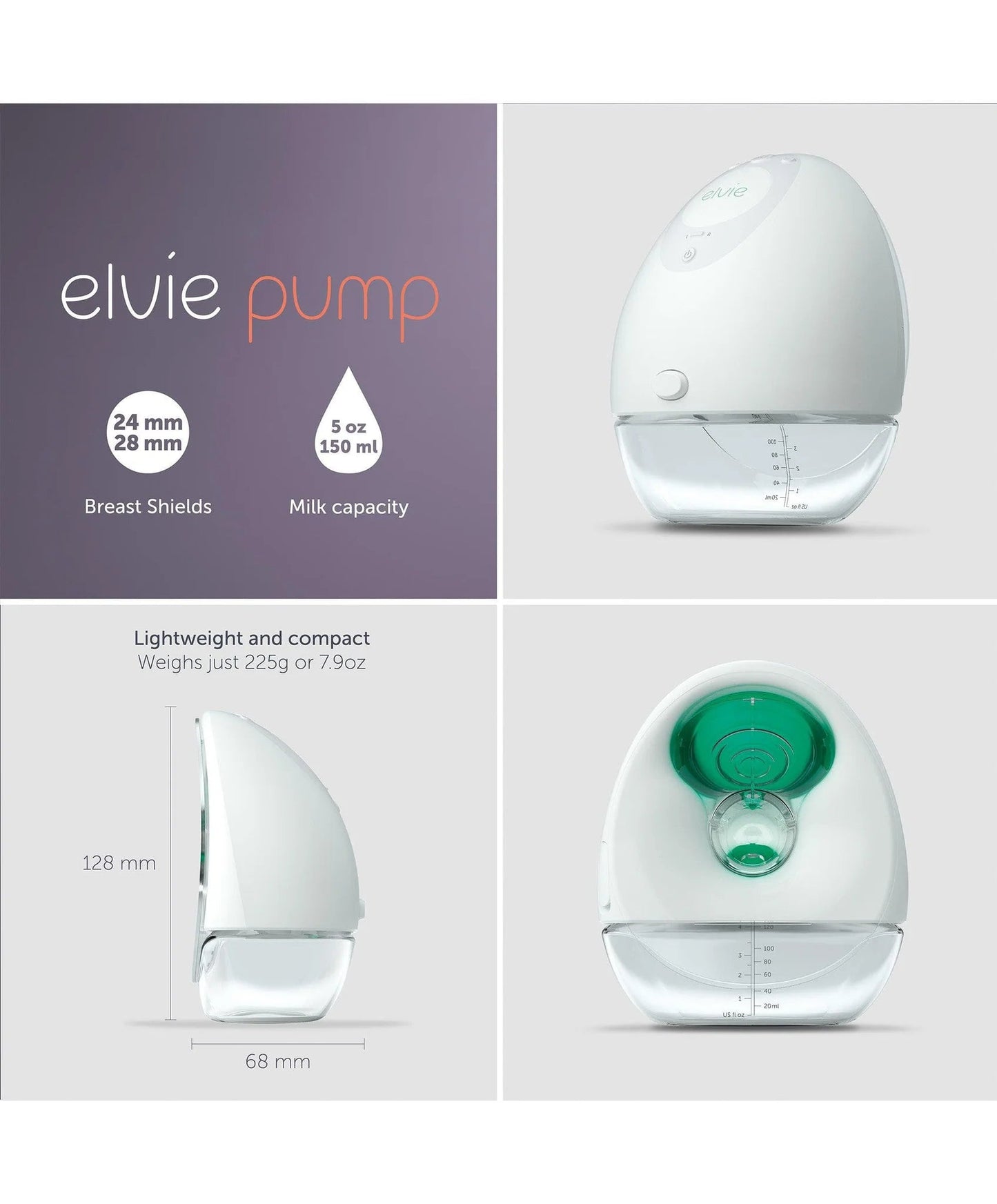Elvie Double Electric Breast Pump Elvie