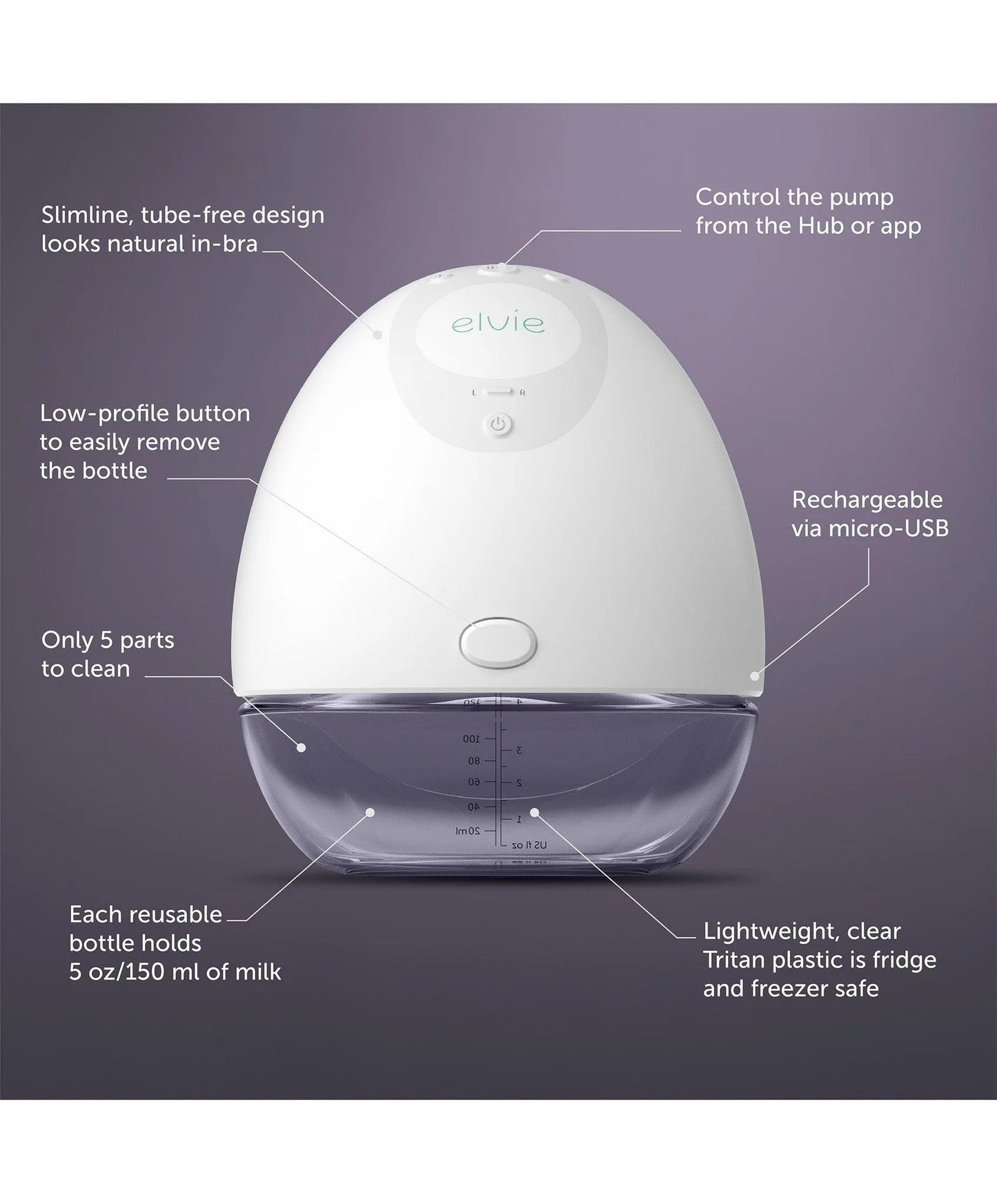 Elvie Single Electric Breast Pump Elvie