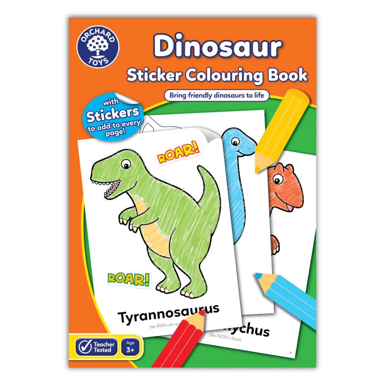 Orchard Toys Dinosaurs Colouring Book Orchard Toys