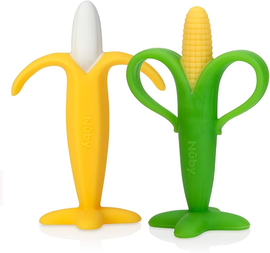 Nuby Nana and Corn Soothing Teethers Nuby