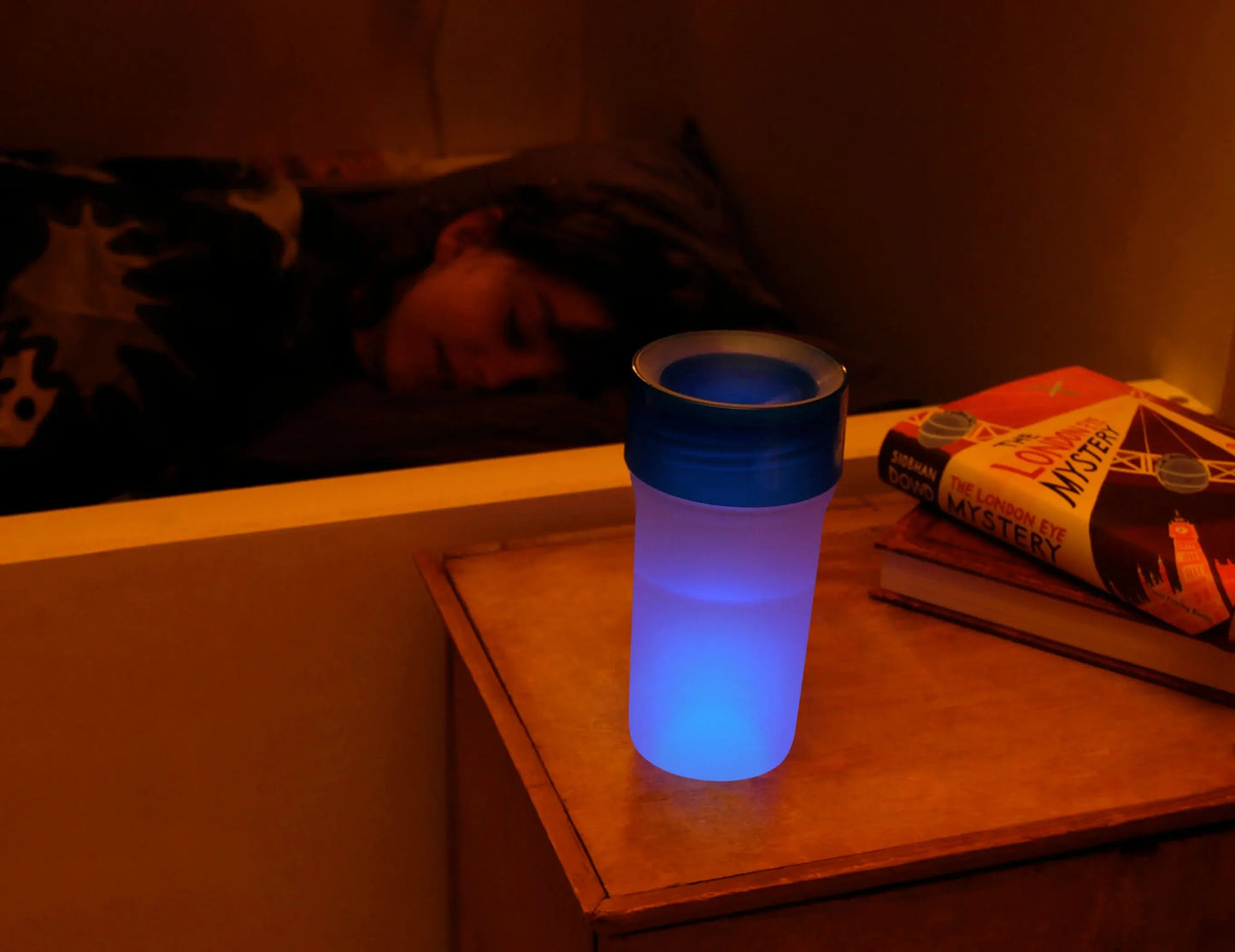 Litecup 2-in-1 Sippy Cup + Night Light, 360° Litecup