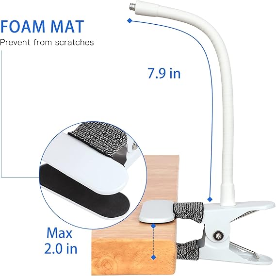 iTODOS Baby Monitor Mount Clip Compatible with Vtech Baby Monitor Welcome Baby