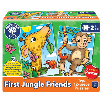 First Jungle Friends Jigsaw Puzzles Orchard Toys