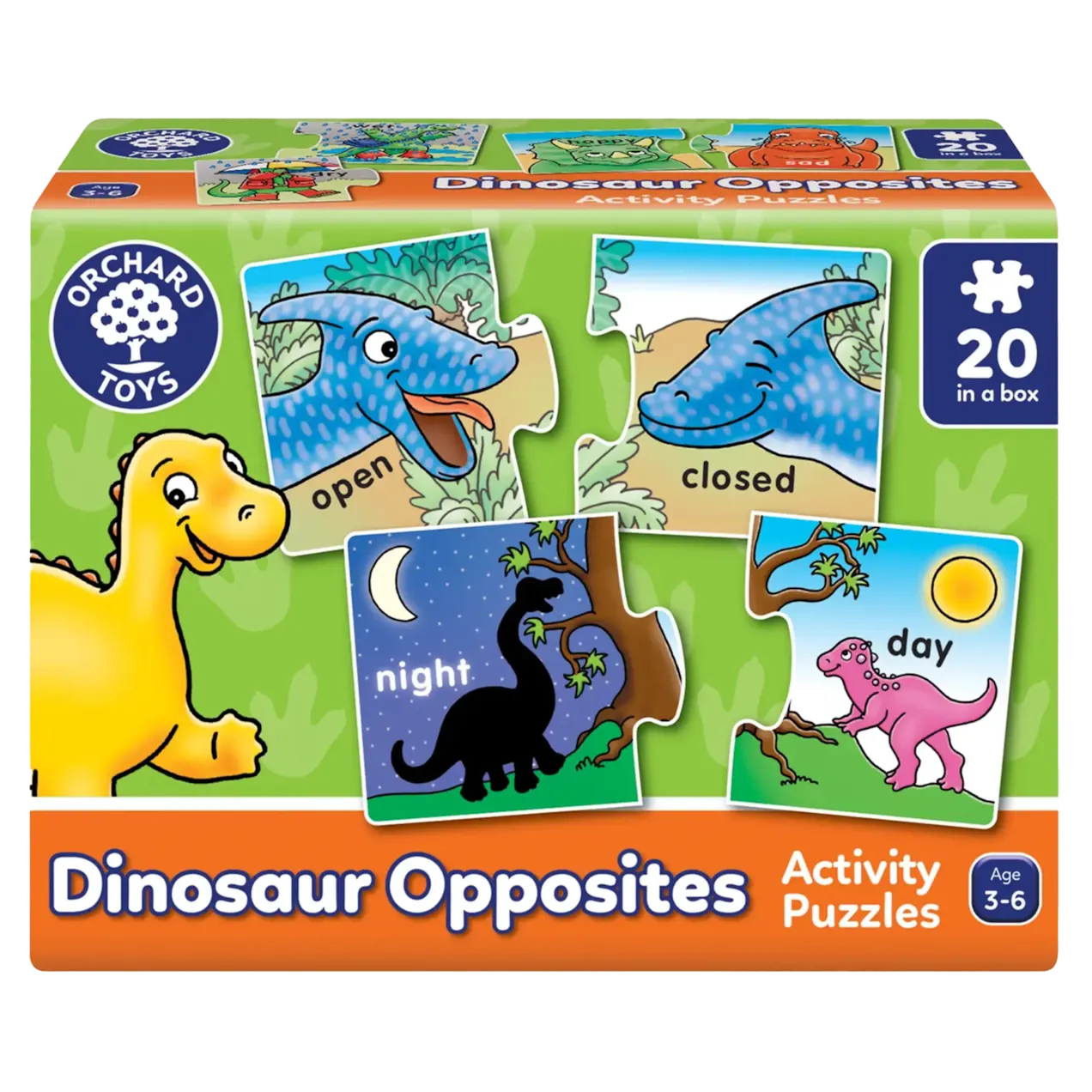 Dinosaur Opposites Jigsaw Puzzles Orchard Toys