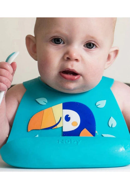 Nuby Silicone 3D Bib