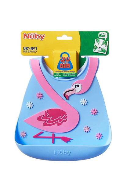 Nuby Silicone 3D Bib