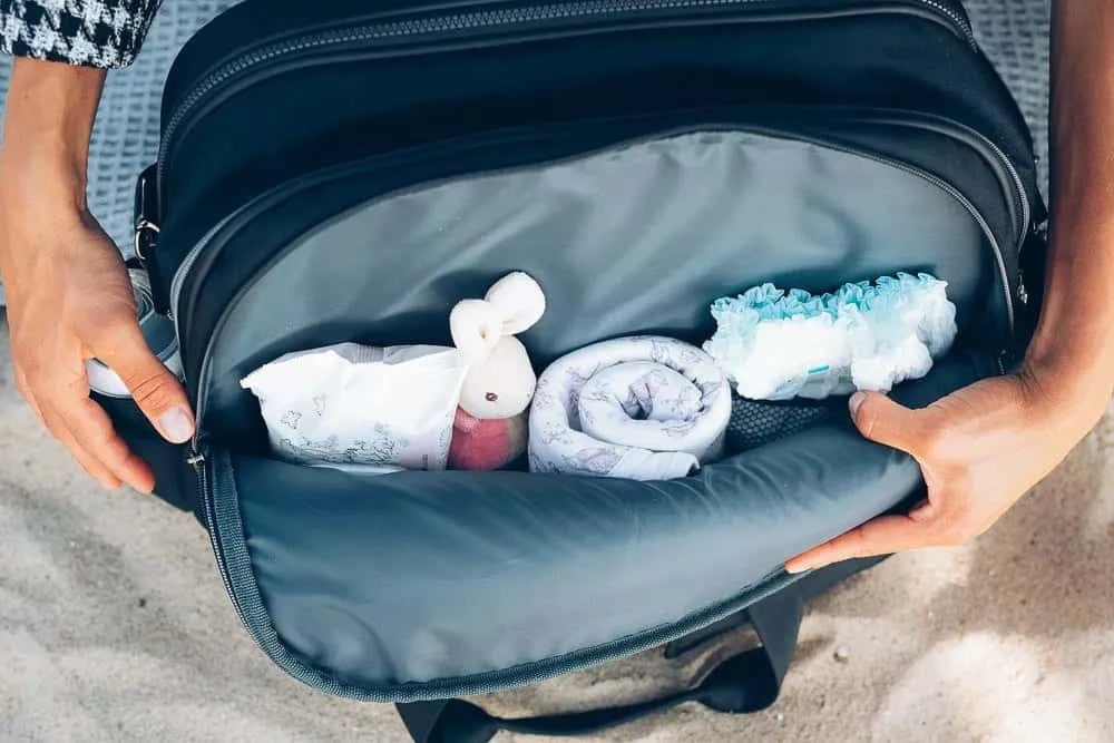 Pod bag Bowling style Chelsea black - Welcome Baby