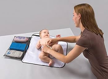 Diono Change 'n Go Cushioned Changing Pad with Storage Pockets,
