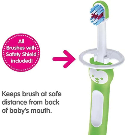 MAM Learn to Brush Set, Baby Training Toothbrush Age 5Months +