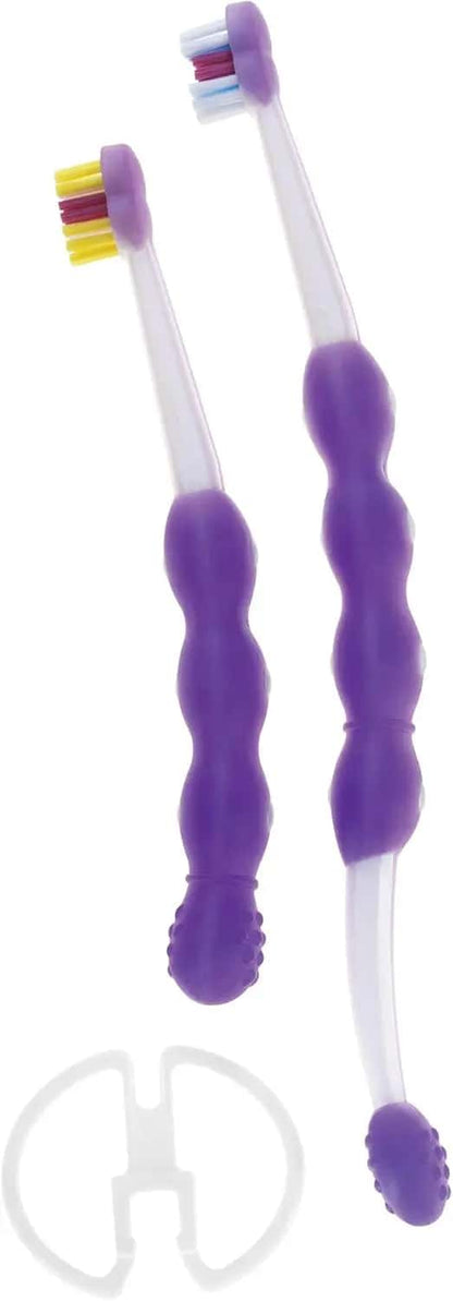 Mam Baby's Brush Toothbrush with Safety Ring, 6 Months +