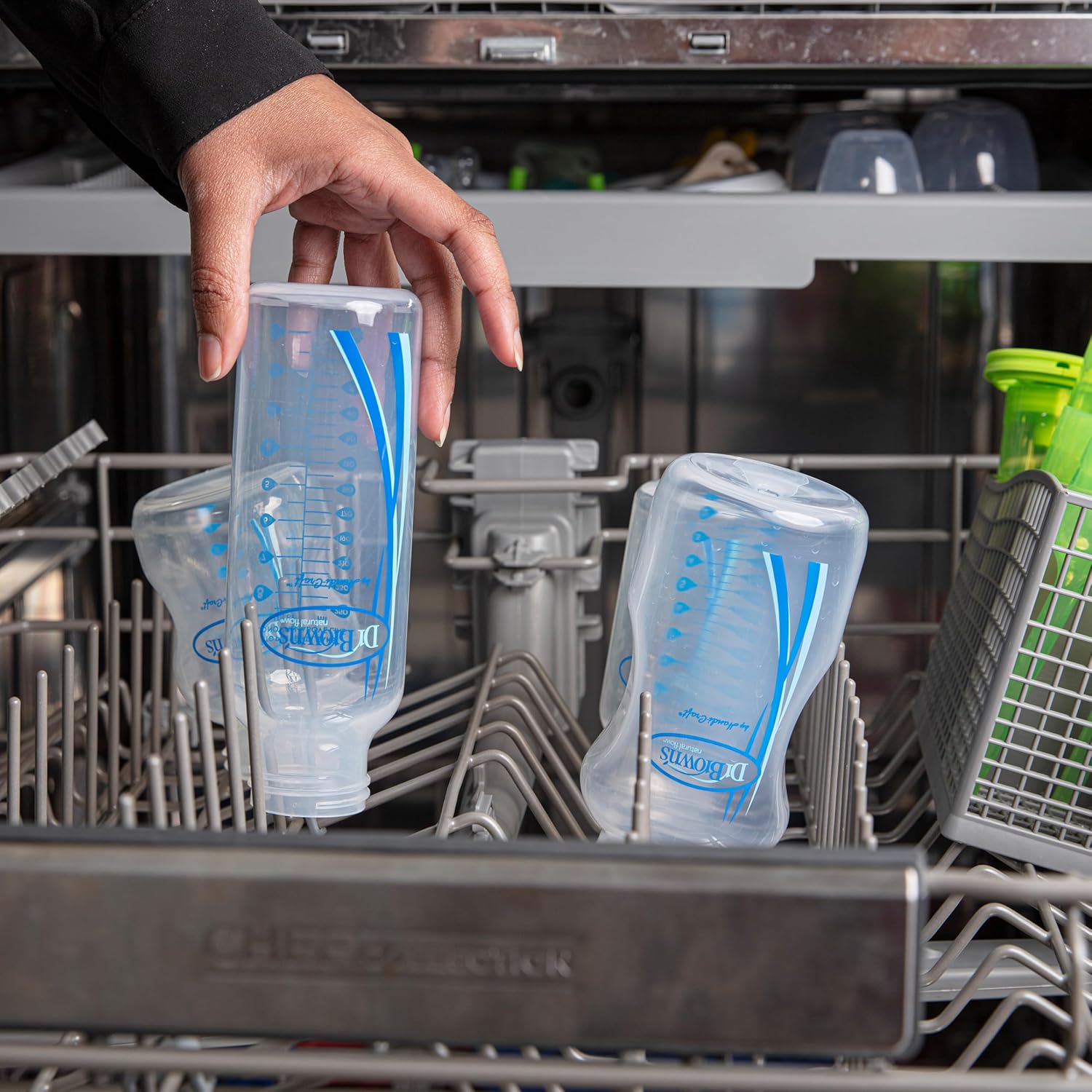 Dr. Brown's Options Plus Anti-Colic Feeding Baby Bottles for Newborn Giftset Dr Browns