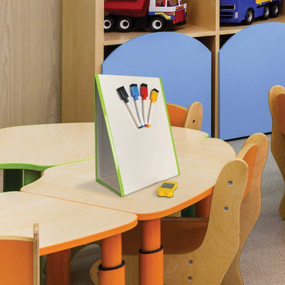 Magic Whiteboard Easel for Kids - A4 Foldable Kids Easel Double Sided Magic White Board