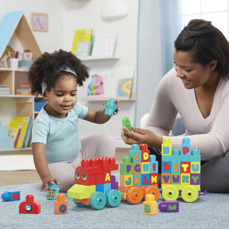 Mega Bloks Building Basics Abc Learning Train