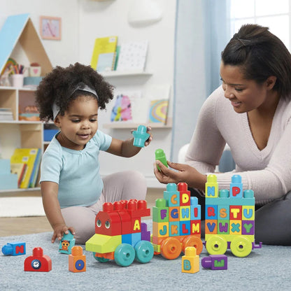 Mega Bloks Building Basics Abc Learning Train