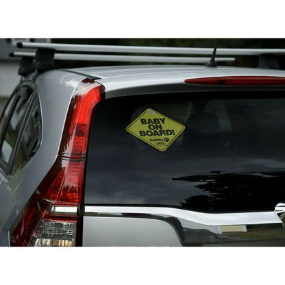 Safety 1st 38000760 Baby On Board Sign for Car - English, Yellow