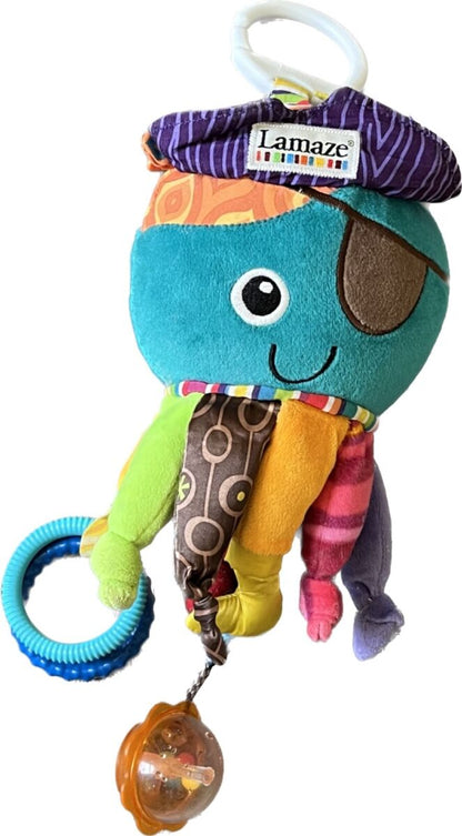 Lamaze Captain Calamari Clip n Go Toy