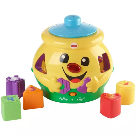 Fisher-Price Laugh & Learn Cookie Shape Sorter Toy with Numbers, shapes & Sounds Fisher Price