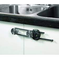 Safety 1St Cabinet Slide Lock Black